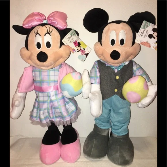 2021 Mickey & Minnie Standing Easter Greeters